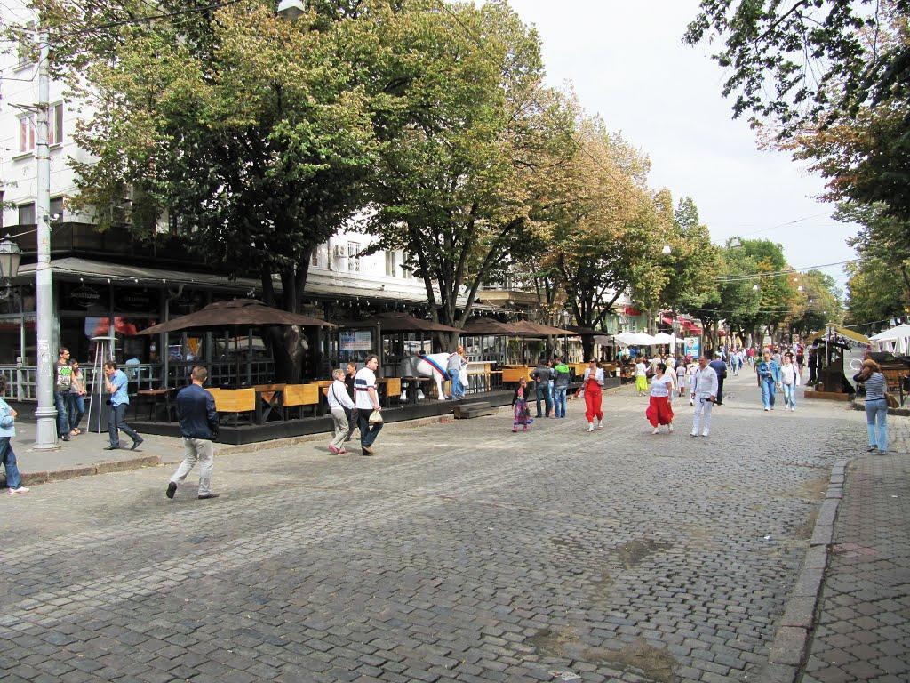 אודסה Apartment In Deribasovskay Street 20 מראה חיצוני תמונה